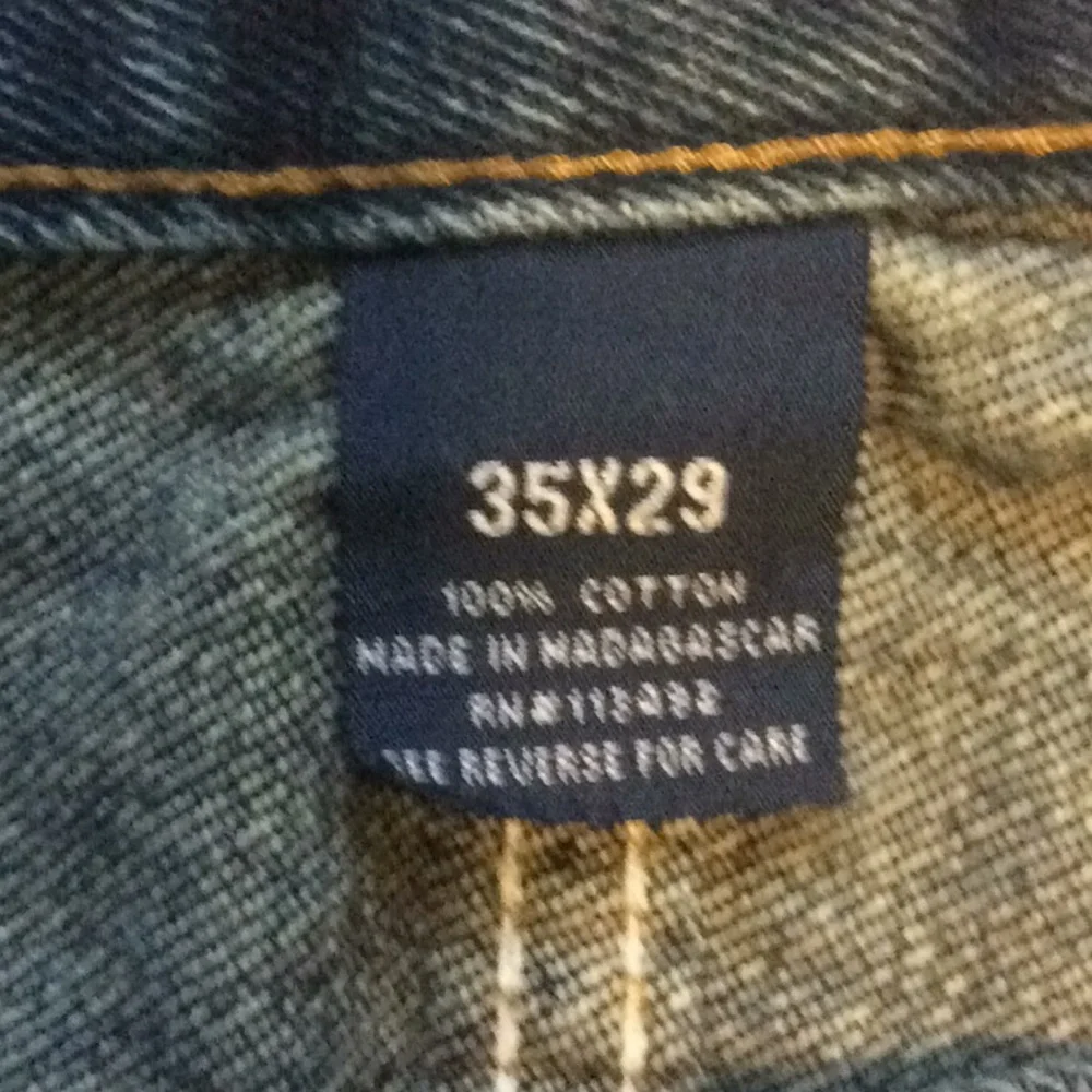 R K Brand Mens Cotton Jeans Sz 35X29
